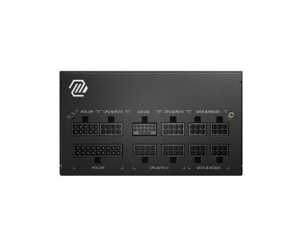 FUENTE MSI MAG 850W GOLD MODULAR PCI 5.1 ATX 3.1 A850GL - Imagen 3