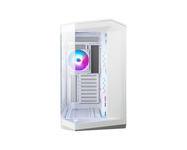 Gabinete Gamer MSI PANO M100R PZ MAG PECERA WHITE - Imagen 2