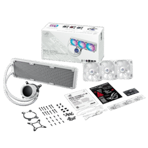 WATER COOLER ASUS ROG STRIX LC III 360 ARGB WHITE - https://bithard.com.ar