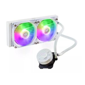 WATERCOOLER MASTER MASTERLIQUID 240L CORE ARGB BLANCO - https://bithard.com.ar