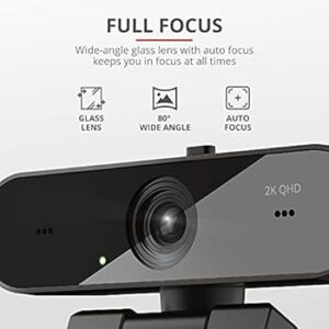 WEBCAM TRUST TAXON 1440p QHD ECO - https://bithard.com.ar