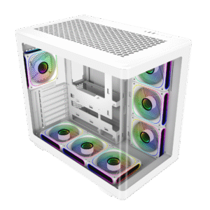 GABINETE COOLER MASTER 600 ELITE WHITE ARGB - https://bithard.com.ar