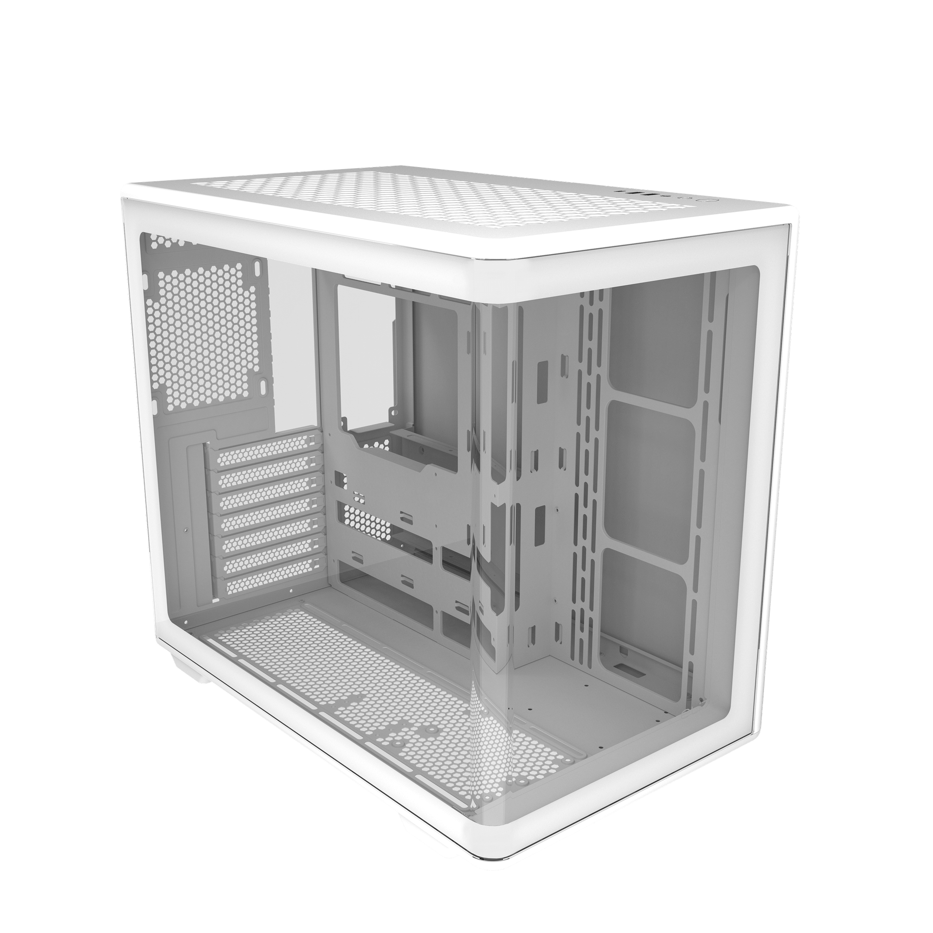 GABINETE COOLER MASTER ELITE 600 WHITE ARGB - https://bithard.com.ar